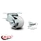 Service Caster 3.25 Inch Semi Steel Caster with Roller Bearing and Brake/Swivel Lock SCC SCC-30CS3420-SSR-SLB-BSL - alternate 2